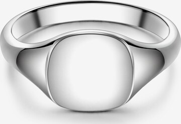 Männerglanz Ring in Zilver: voorkant
