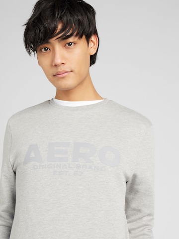Sweat-shirt 'ORIGINAL' AÉROPOSTALE en gris