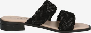 CAPRICE Pantolette in Schwarz