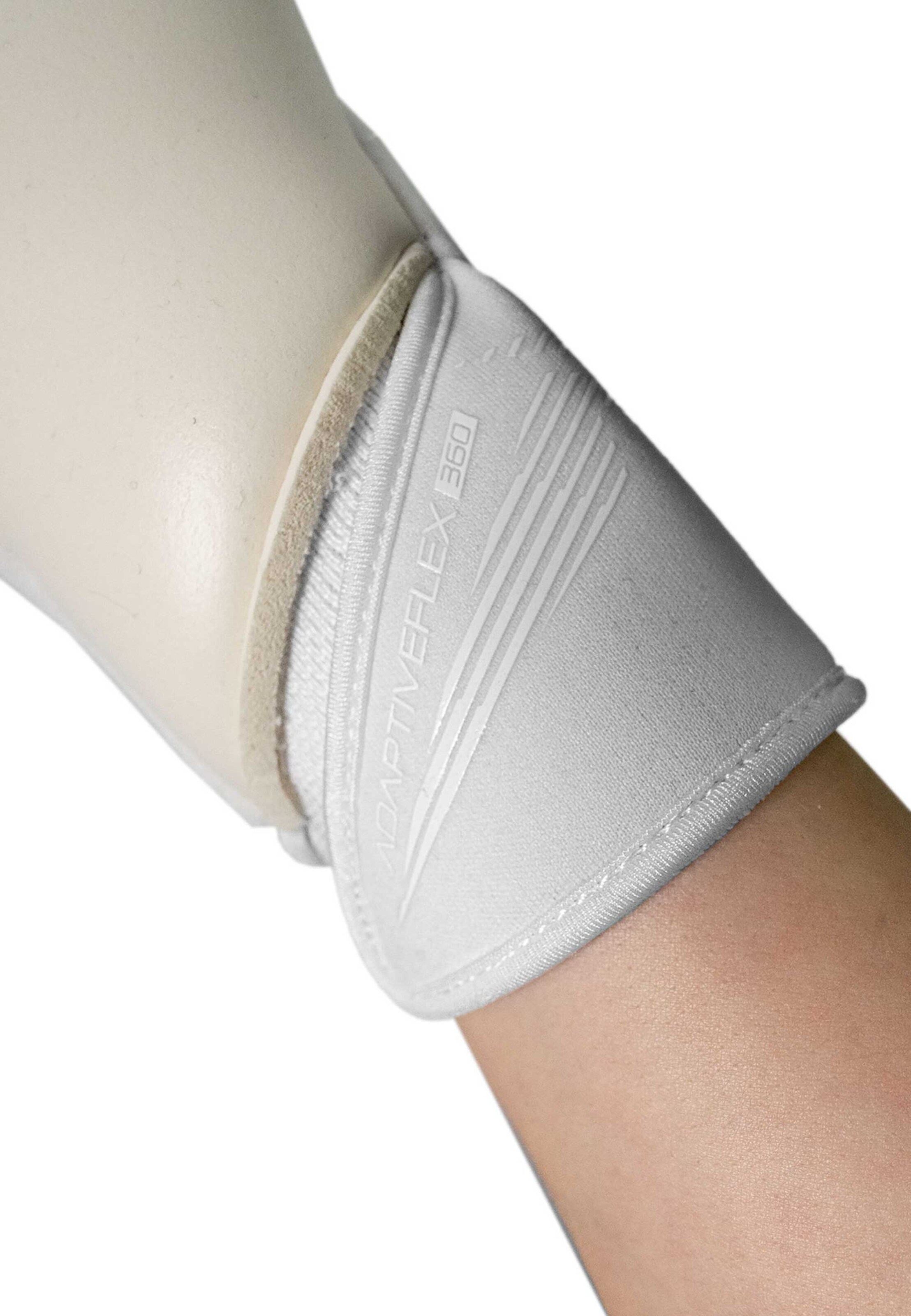 REUSCH Sports gloves 'Attrakt Gold X Strapless' in White