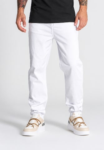 Gianni Kavanagh Skinny Jeans in White: front