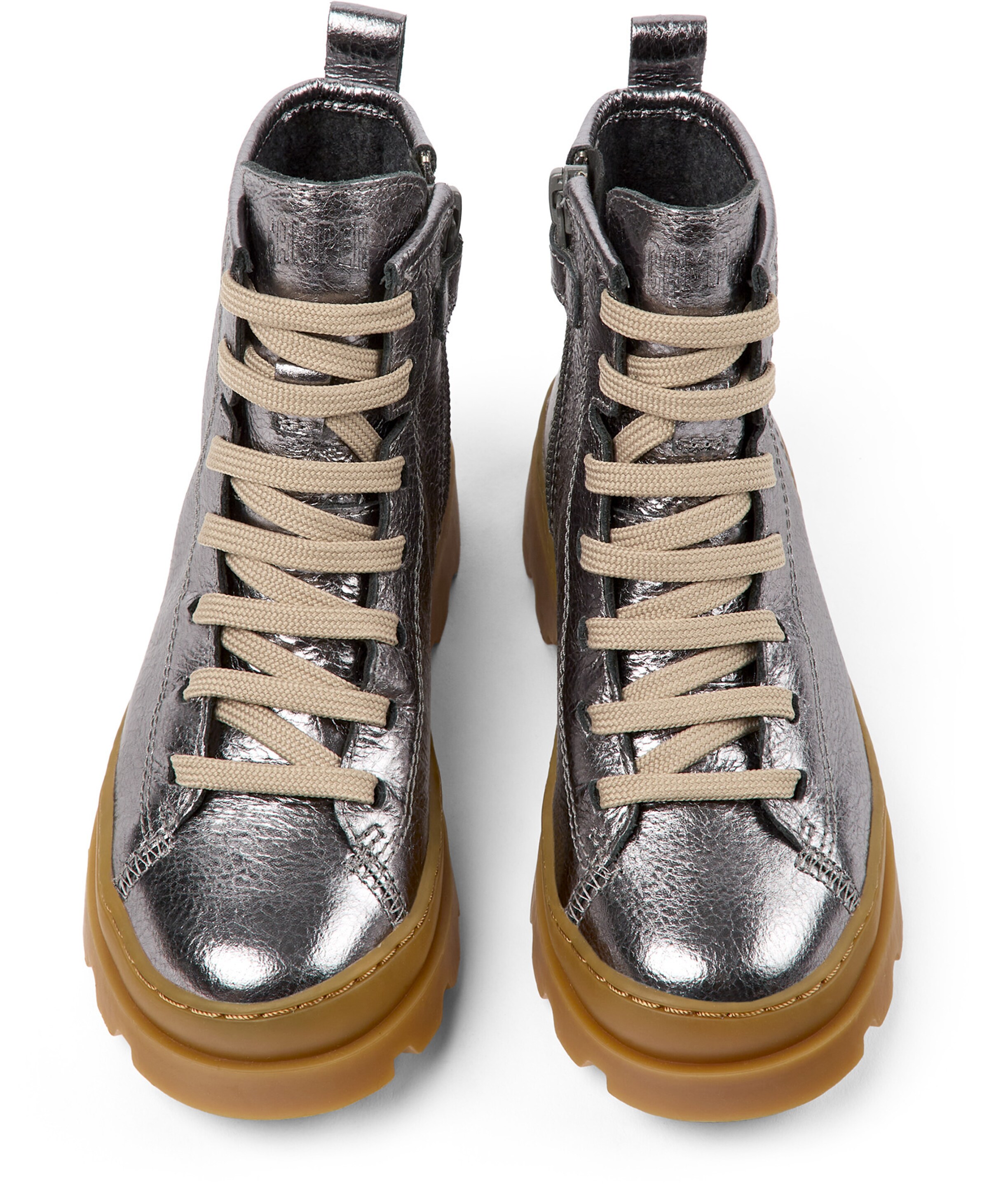 CAMPER Stiefelette 'Brutus' in Silber