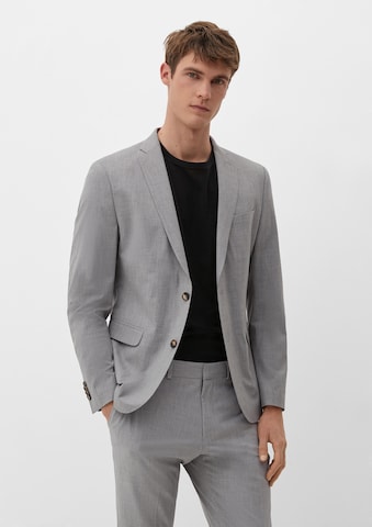 s.Oliver Slim fit Suit Jacket in Grey: front