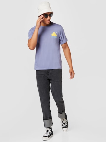 purpurinė CONVERSE Marškinėliai 'Fresh Lemon'