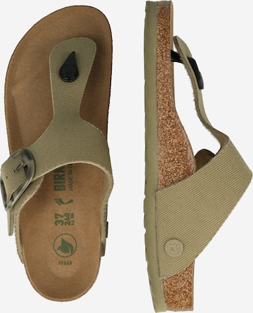 BIRKENSTOCK Tådelare 'Gizeh' i grön