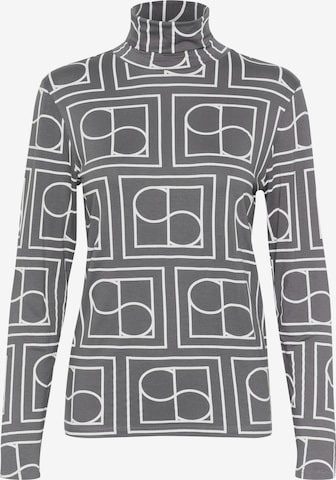 pilka SOAKED IN LUXURY Marškinėliai 'SL Hanadi': priekis