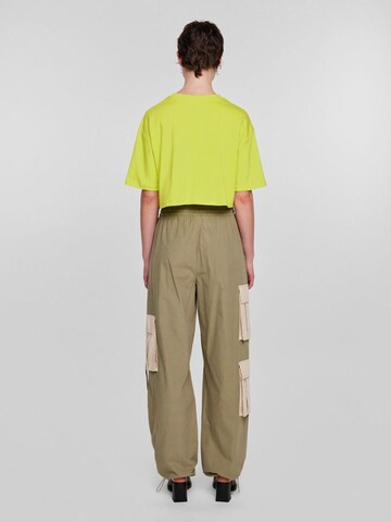 IIQUAL - Loosefit Pantalón 'Kim' en verde