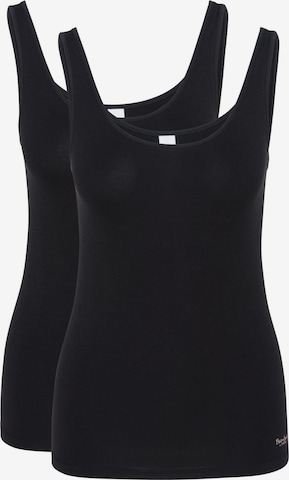 SPEIDEL Unterhemd 'Bambus' in Schwarz: Vorderseite