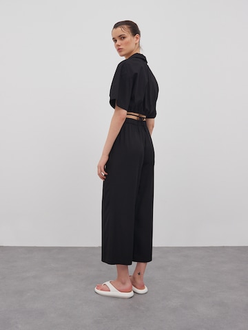 Wide Leg Pantalon 'Nona' EDITED en noir