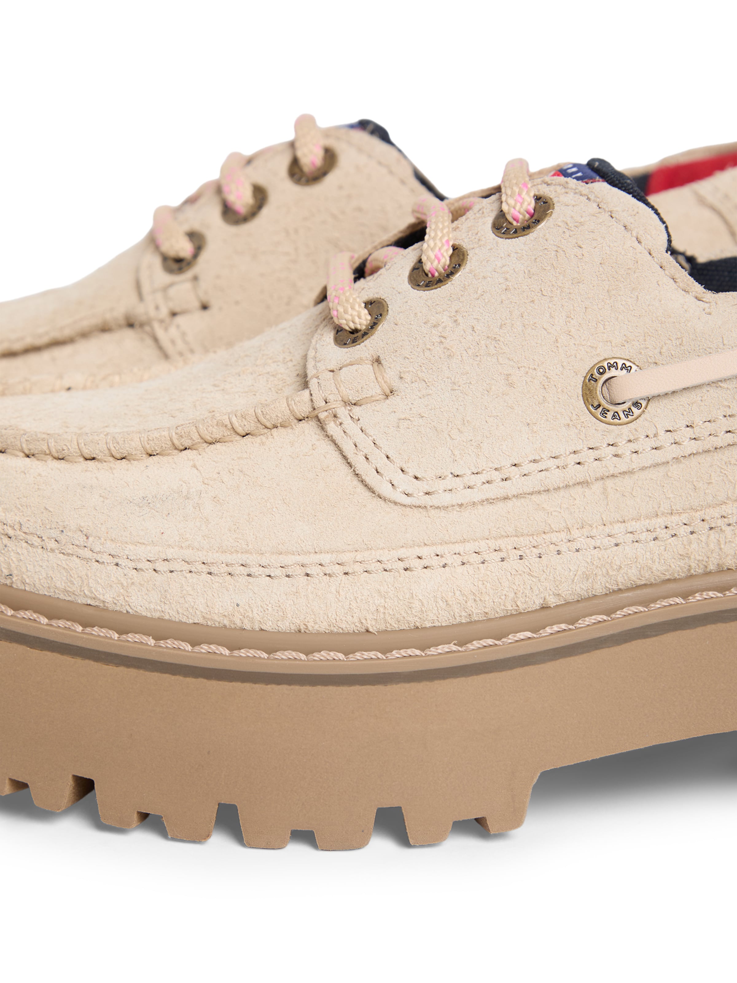 Tommy Jeans Mokasini | bež barva