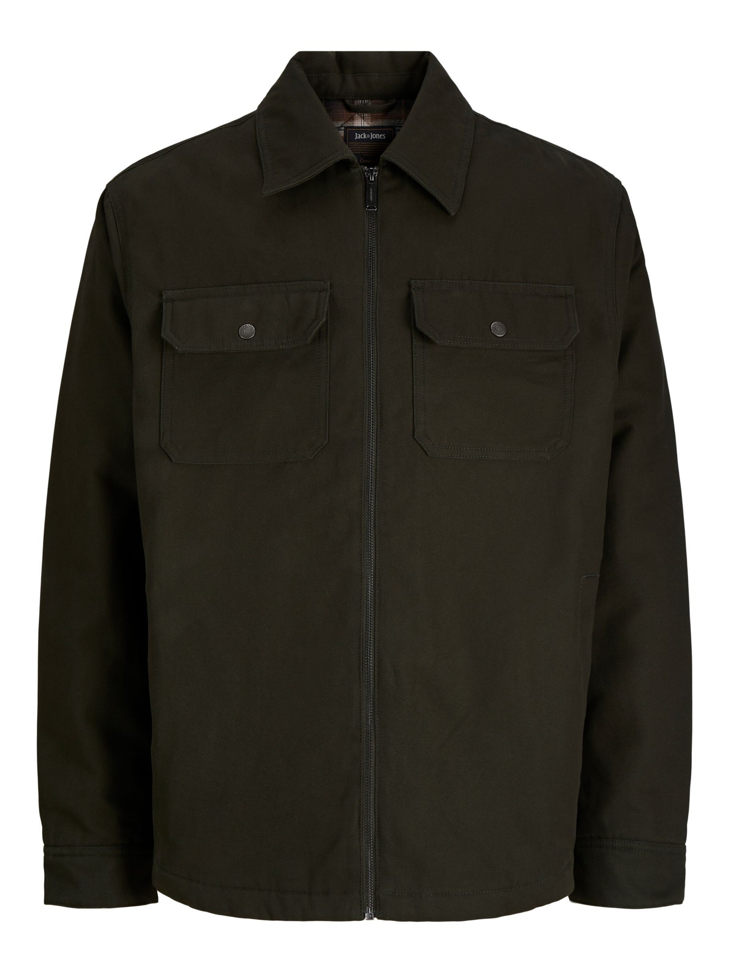 Giacca di mezza stagione di JACK & JONES in verde: frontale