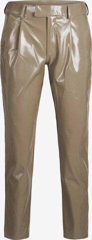 JJXX Regular Pleat-front trousers 'CATIE' in Brown: front