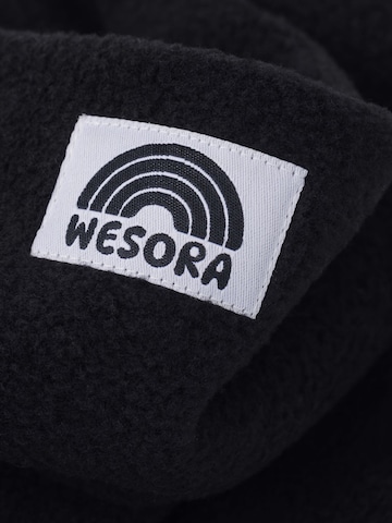 WESORA GmbH Schlauchschal 'Fleece Neckwarmer - All Black' in Schwarz
