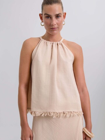 Scalpers Tricot ' ' in Beige