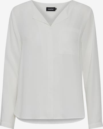 Oxmo - Blusa 'Hally' en blanco: frente
