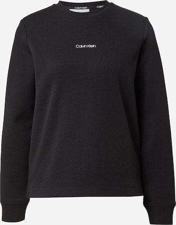 Calvin Klein Sweatshirt in Black: front