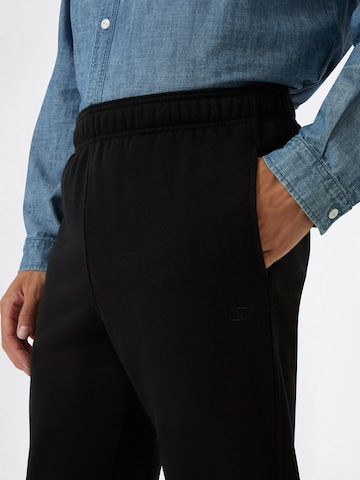 Champion Authentic Athletic Apparel Tapered Παντελόνι σε μαύρο
