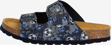 Palado Slippers ' Korfu ' in Blue: front