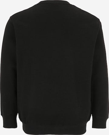 Jack & Jones Plus Sweatshirt 'PILOU' in Schwarz