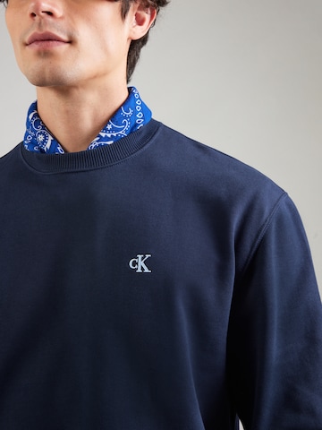 Calvin Klein Jeans Sweatshirt in Blue