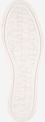 Baskets basses 'PEREZZ' GUESS en blanc