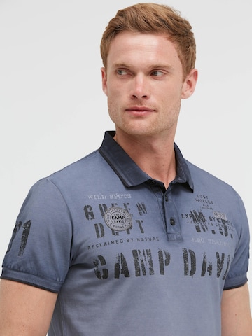 Maglietta di CAMP DAVID in blu