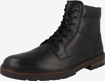 Pius Gabor Lace-Up Boots in Black: front