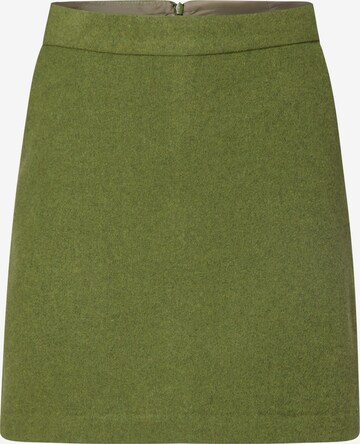 Marie Lund Skirt in Green: front