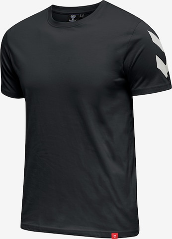 Hummel Sportshirt in Schwarz