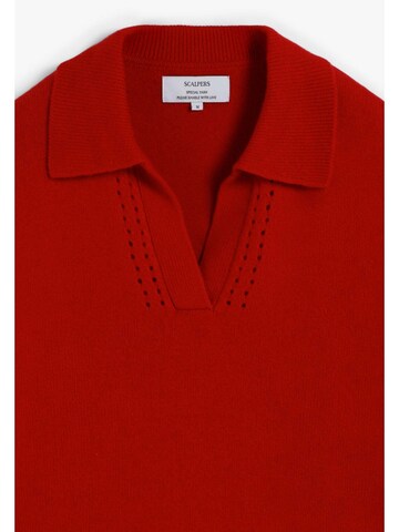 Pull-over 'Scmerhpolo' Scalpers en rouge