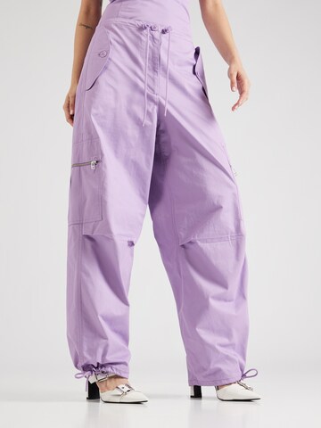 Wide Leg Pantalon 'Chi' Samsøe Samsøe en violet : devant