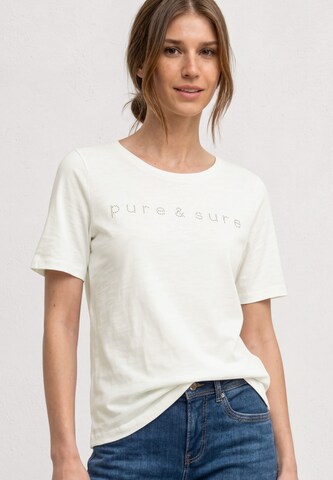STREET ONE Shirt in Weiß: Vorderseite