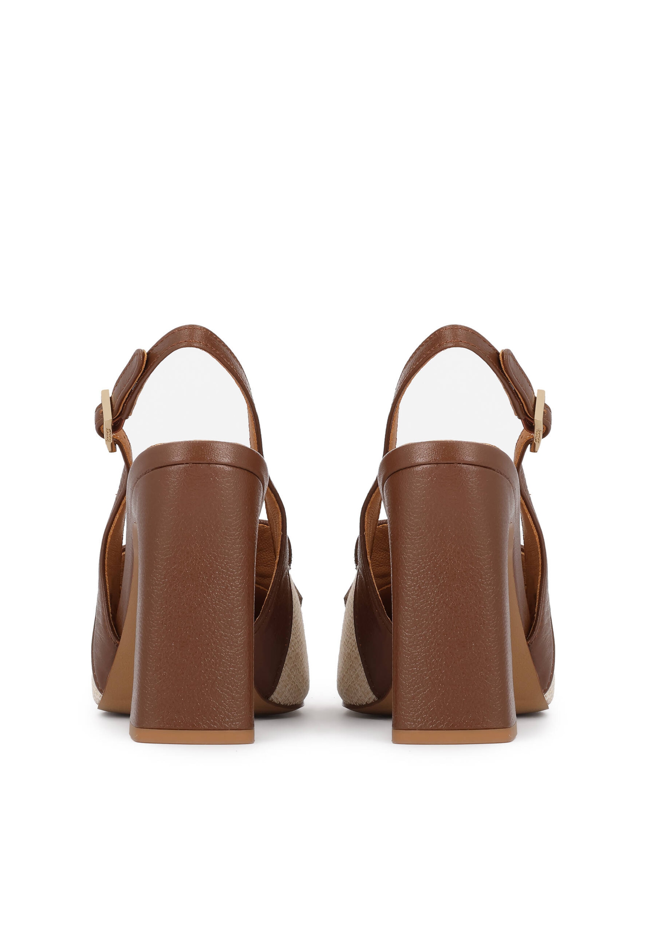 Escarpins à bride arrière Kazar en beige