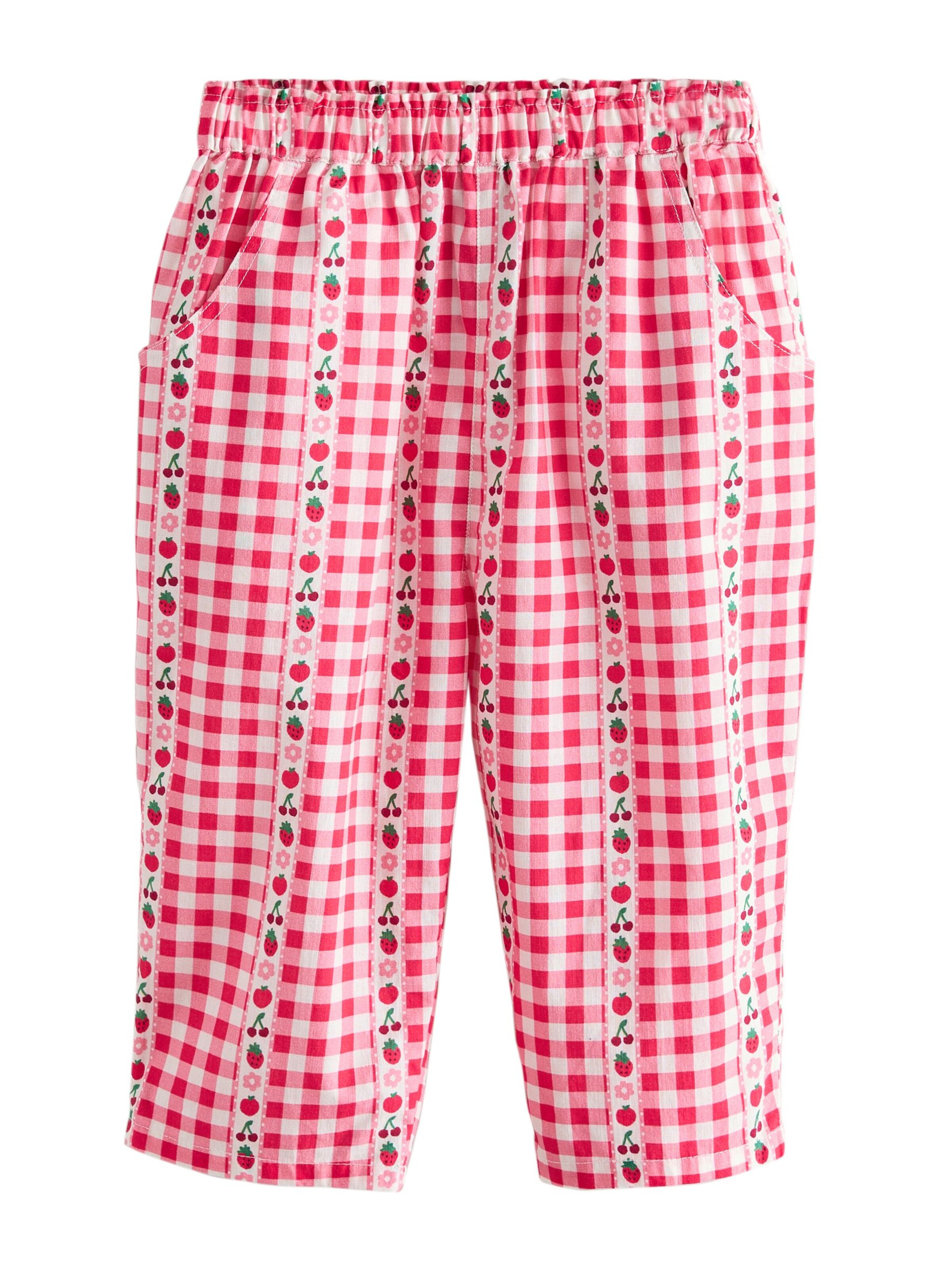 Next Trousers in Pink: front