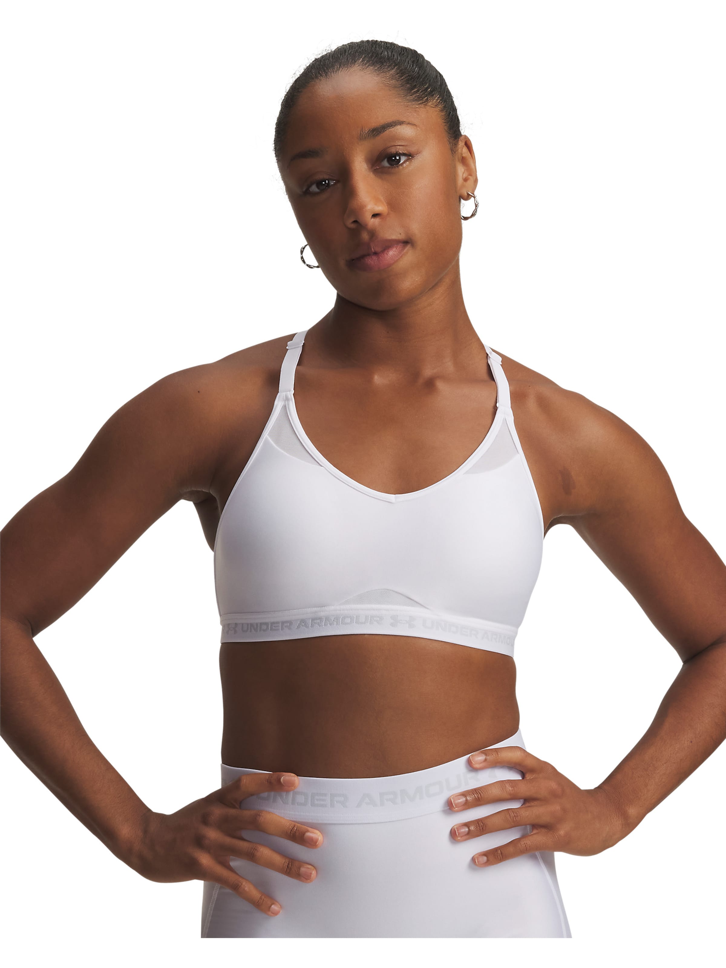 UNDER ARMOUR Sports bra in White