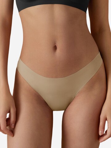 SHARICCA Thong 'SHARICCA Women's Underwear 3-Pack' in Beige