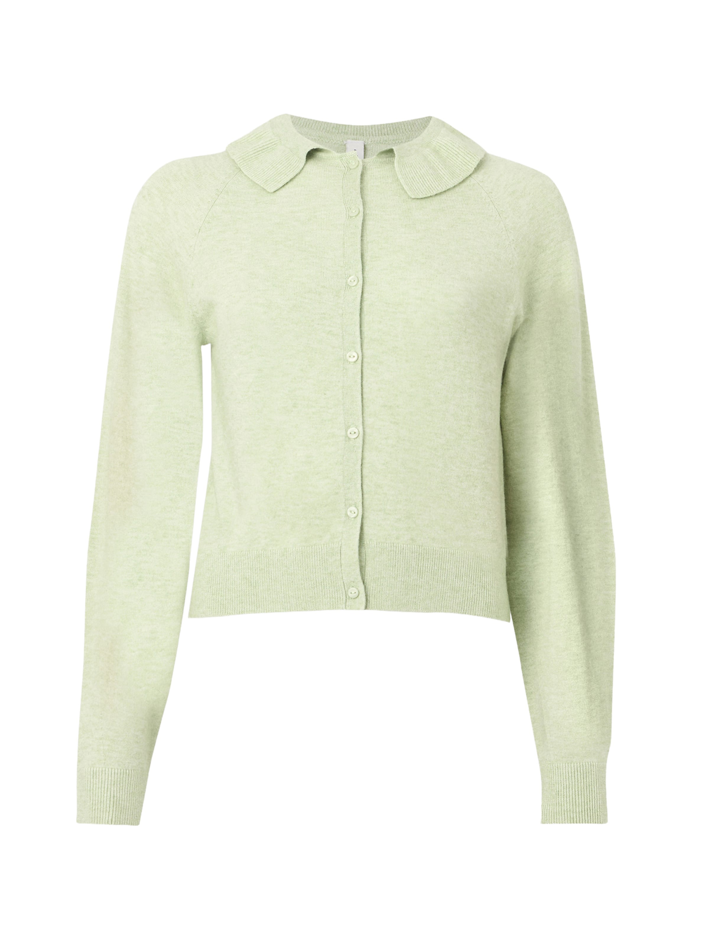 ONLY Вязаная кофта 'ONLIBI' в Зеленый: спереди