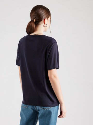 GANT T-Shirt  'DRAPE' in Blau