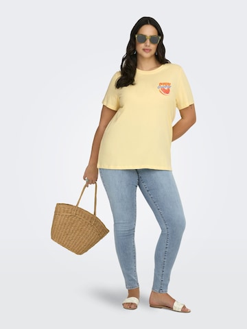 ONLY Carmakoma Skinny Jeans 'CARSally' in Blauw