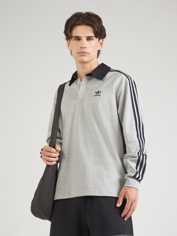 ADIDAS ORIGINALS Shirt 'Adicolor' in Grey: front