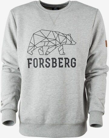 FORSBERG Sweatshirt in Grau: predná strana
