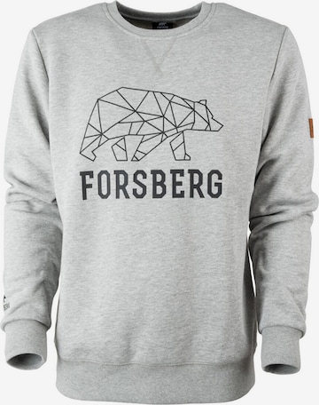 FORSBERG Sweatshirt in Grau: predná strana