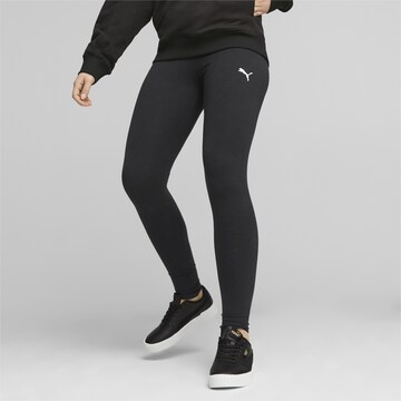 PUMA Skinny Sportovní kalhoty 'Her' – černá: přední strana