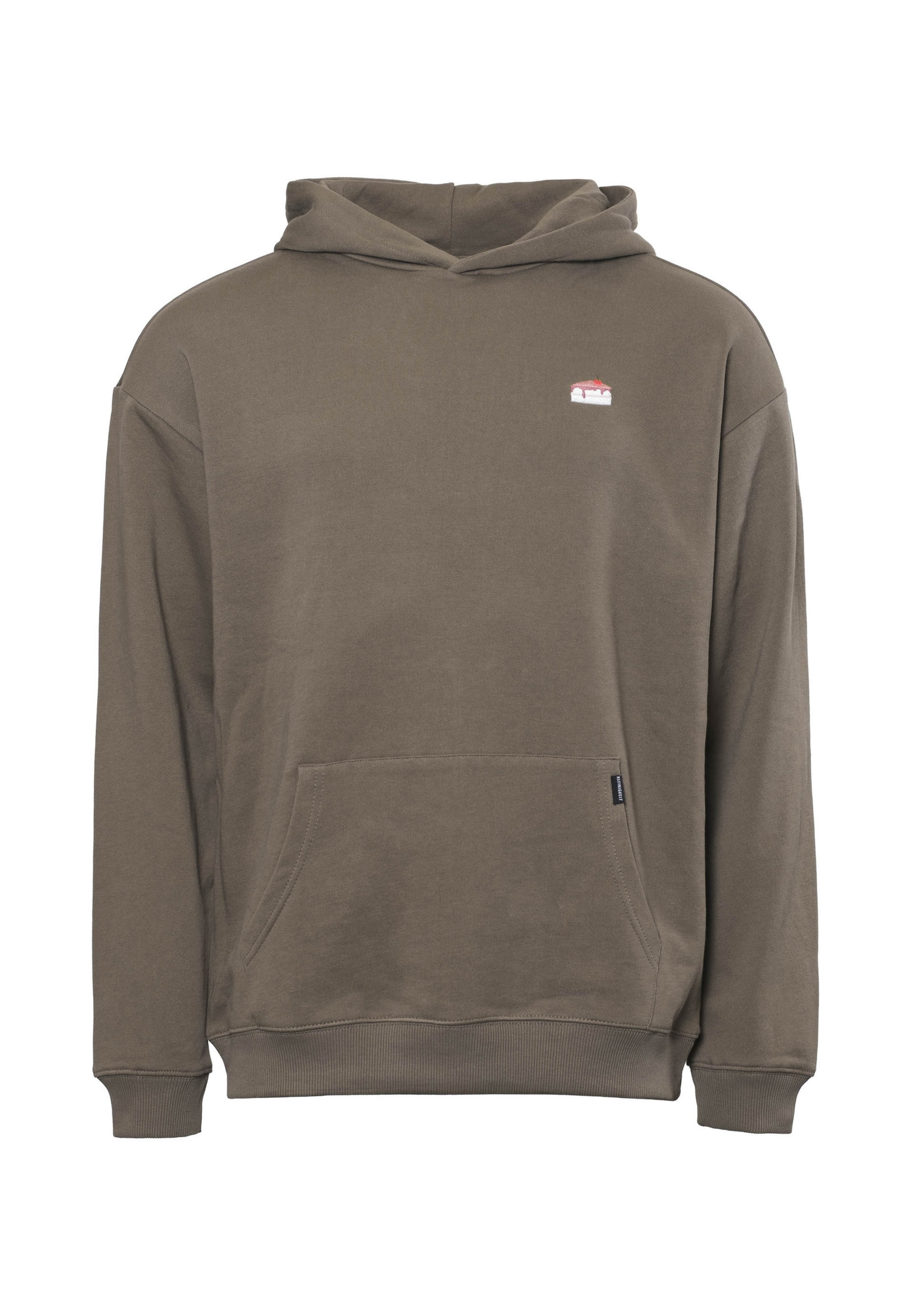 Sweat-shirt 'Creme De La Creme' Kleinigkeit en marron : devant