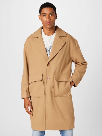 AMERICAN VINTAGE Between-seasons coat in Brown: front