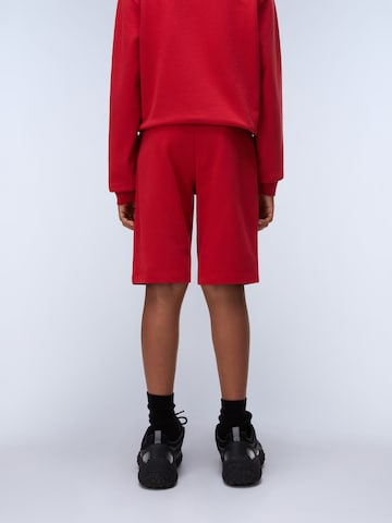 NAPAPIJRI Regular Broek 'Nalis' in Rood