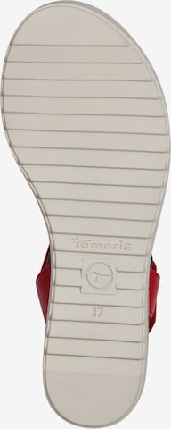 TAMARIS Sandale in Rot