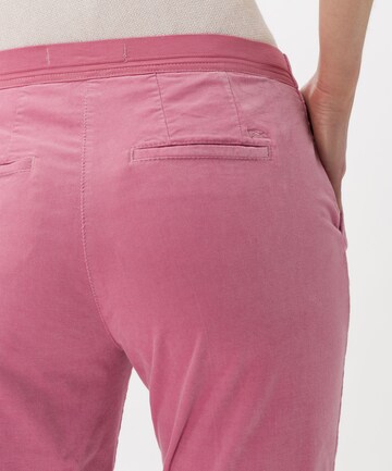 BRAX Slimfit Pantalon 'Maron' in Roze