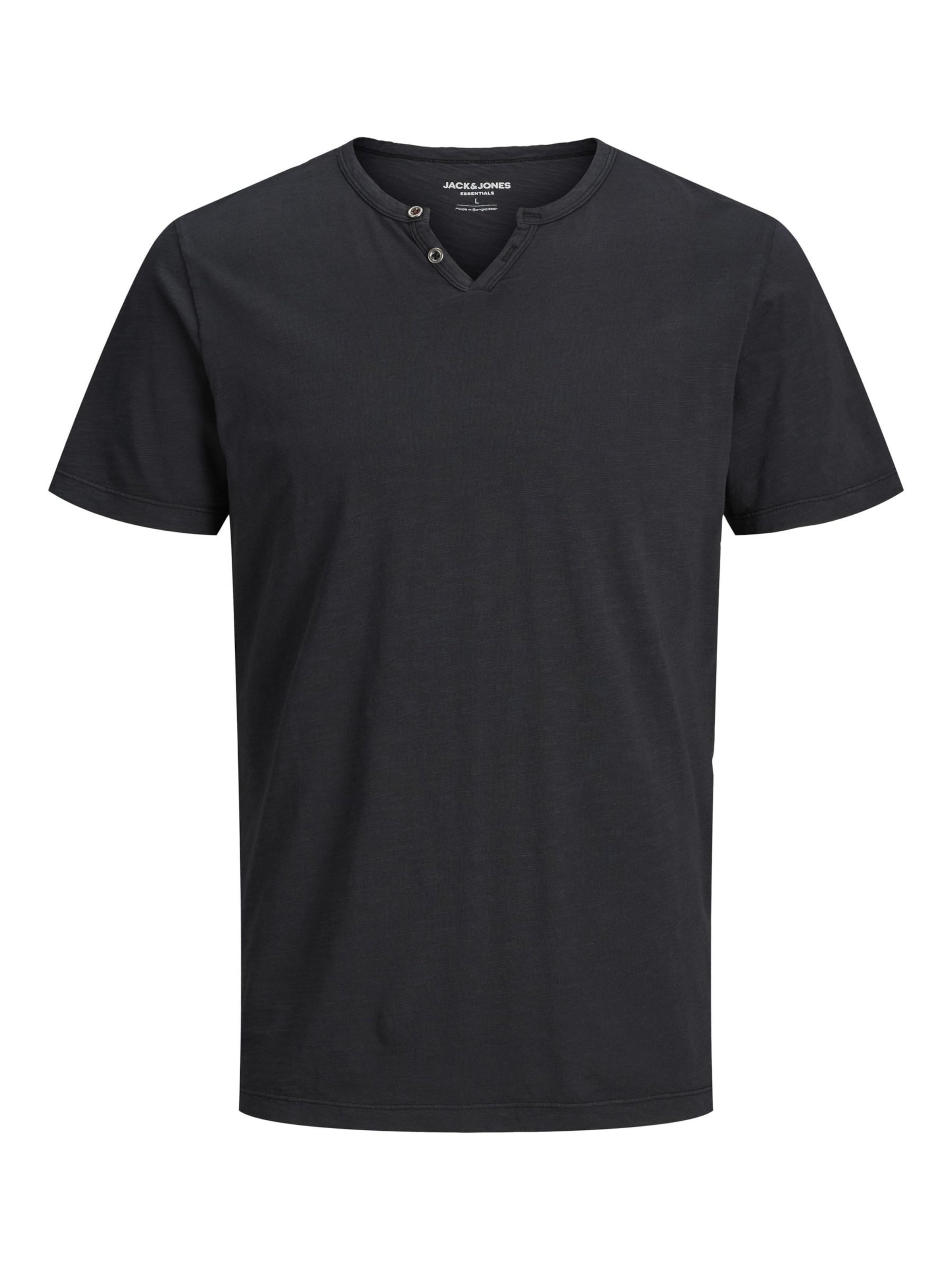 JACK & JONES T-Shirt 'Split' in Schwarz: Vorderseite