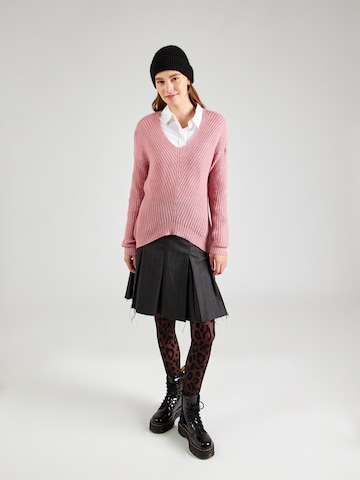 JDY Pullover 'JDYNEW MEGAN' in Lila